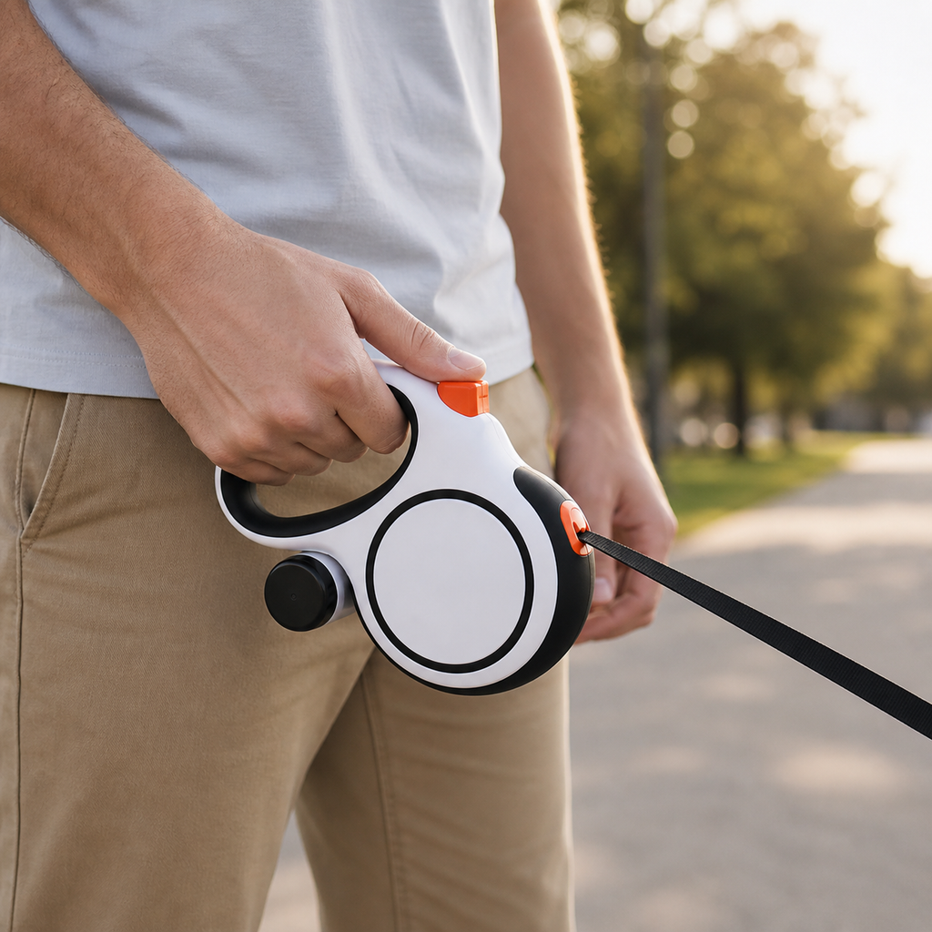 Lulupet 26ft Retractable Dog Leash for Medium to Large Dogs