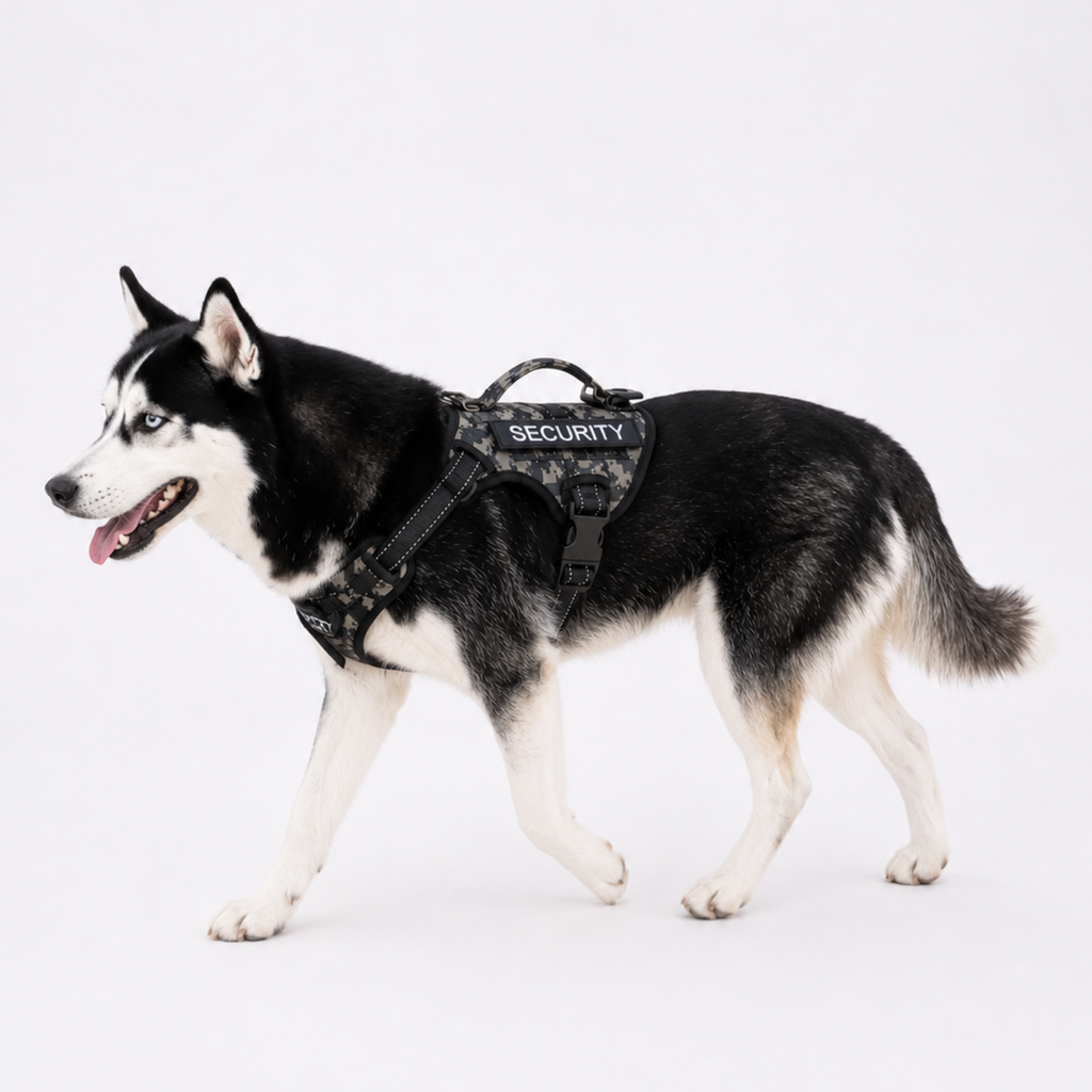LuluPet Tactical Dog Harness for Medium to Large Dogs